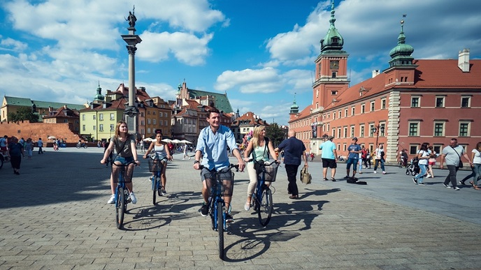 warsaw bike tour